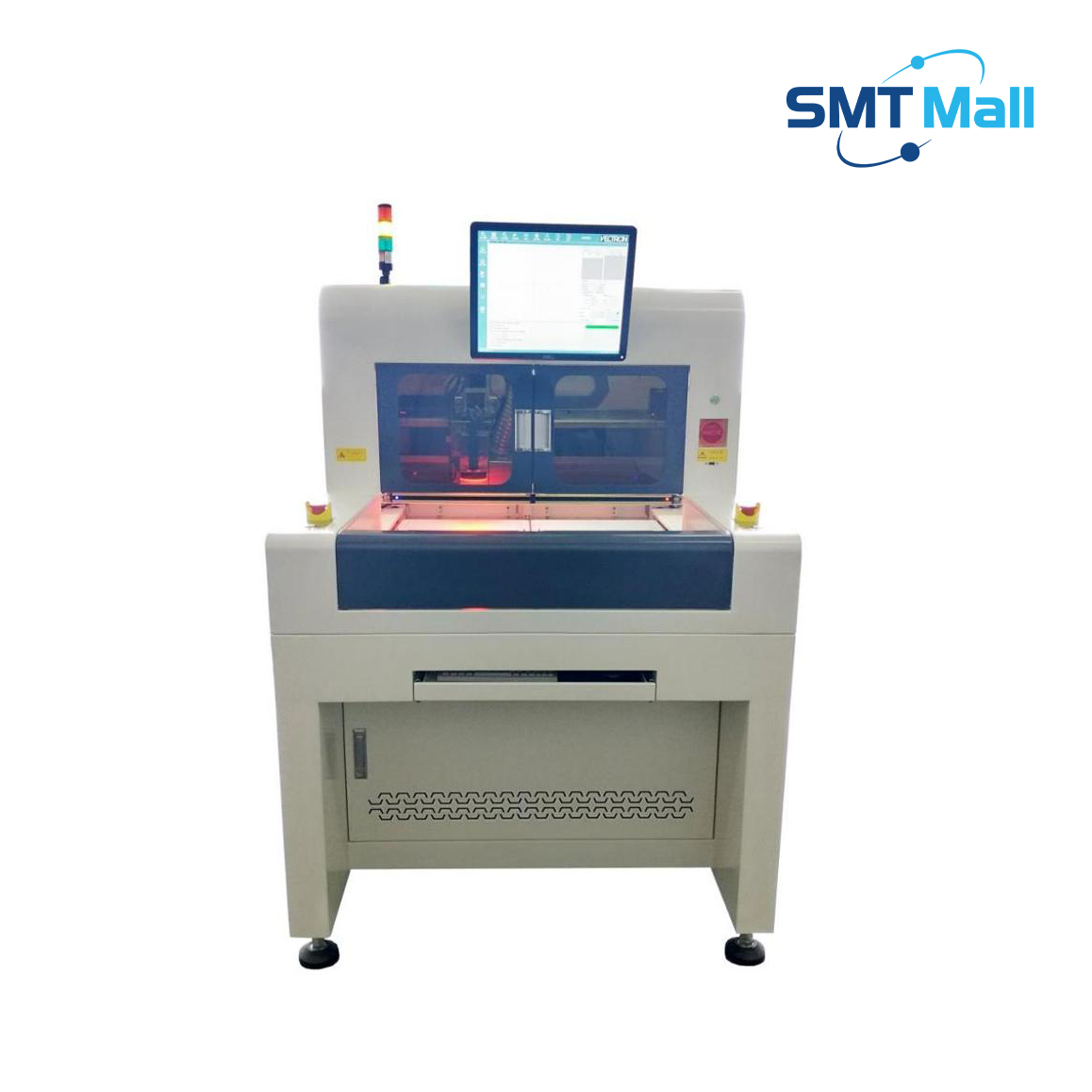 R-550D Dual-Platform PCB Router Machine